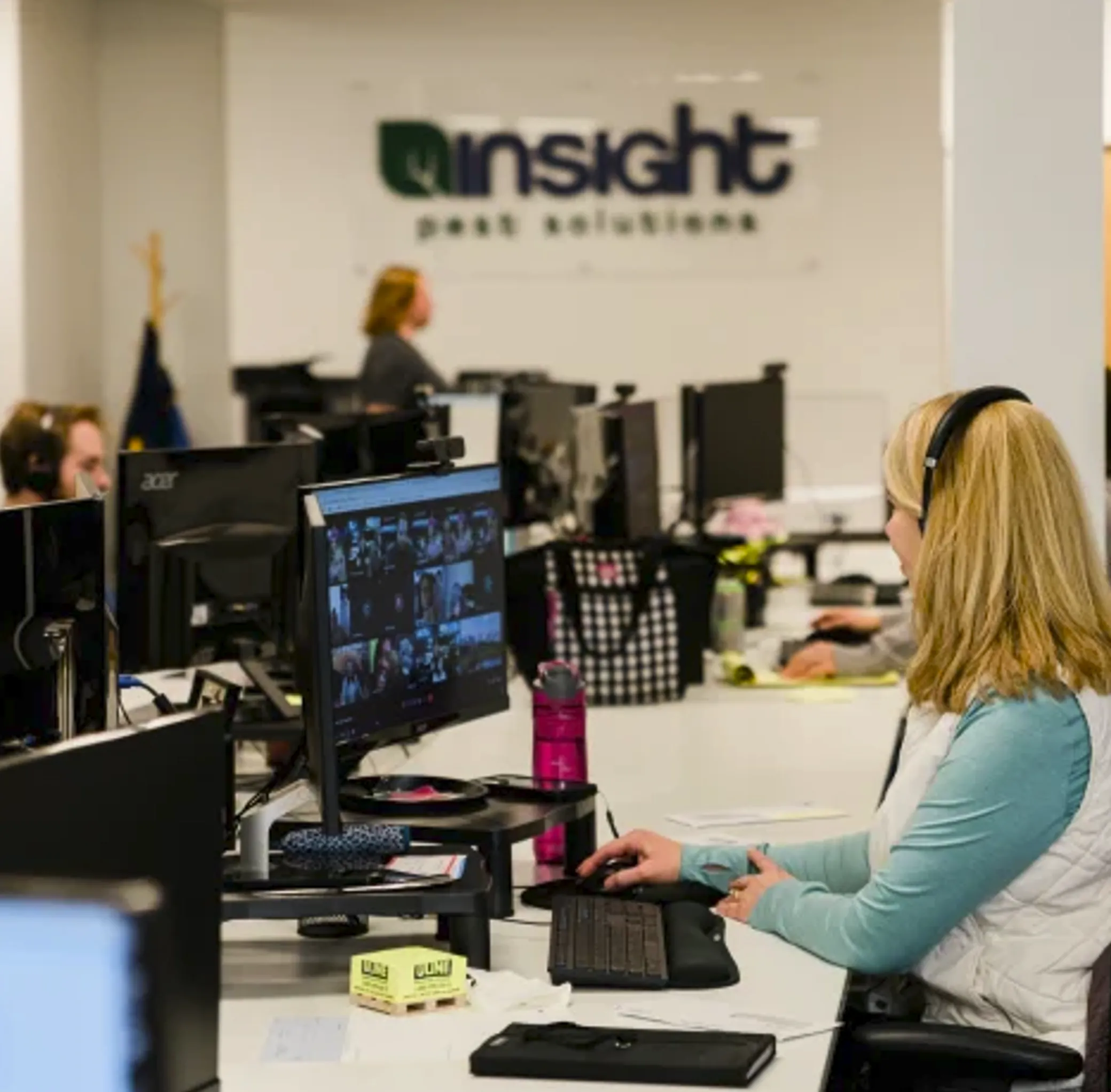 Insight Pest Solutions technician at work