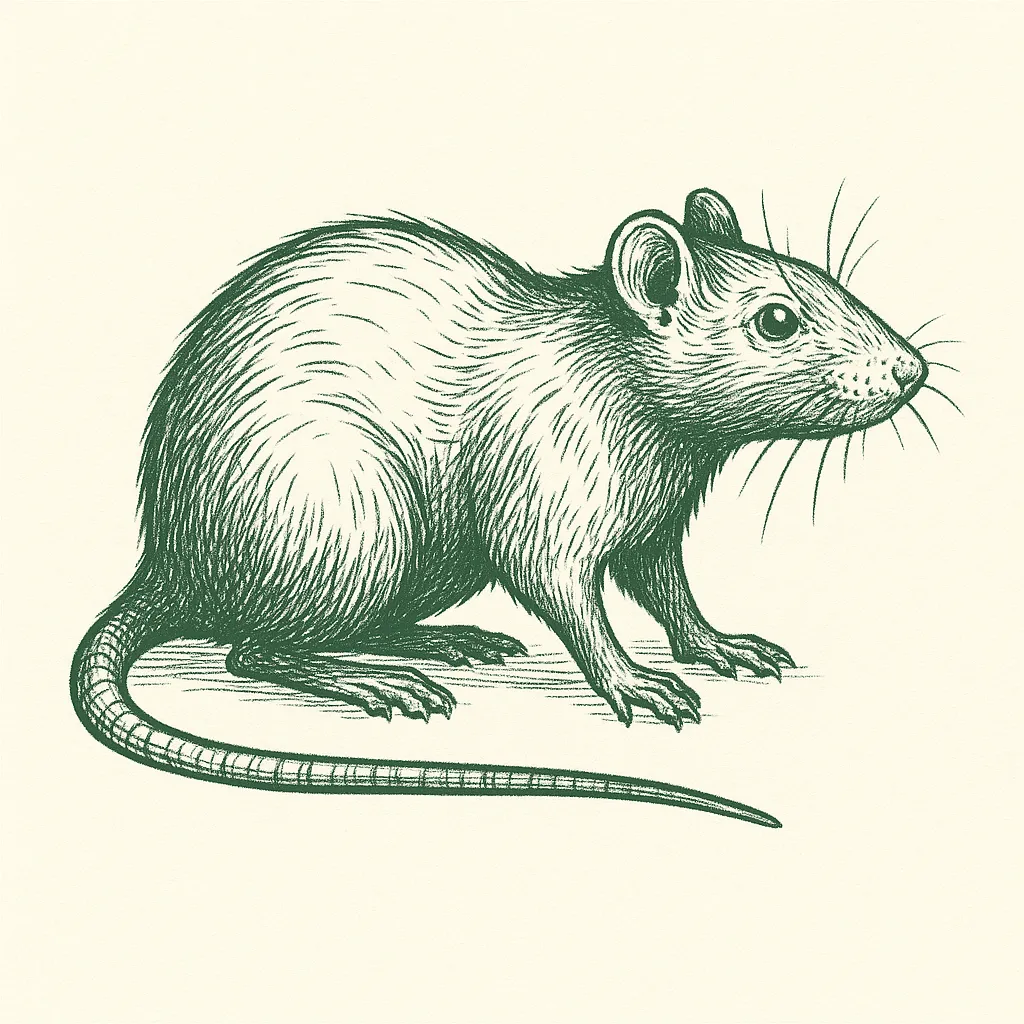 Rodent control — roof rats, Norway rats and house mice
